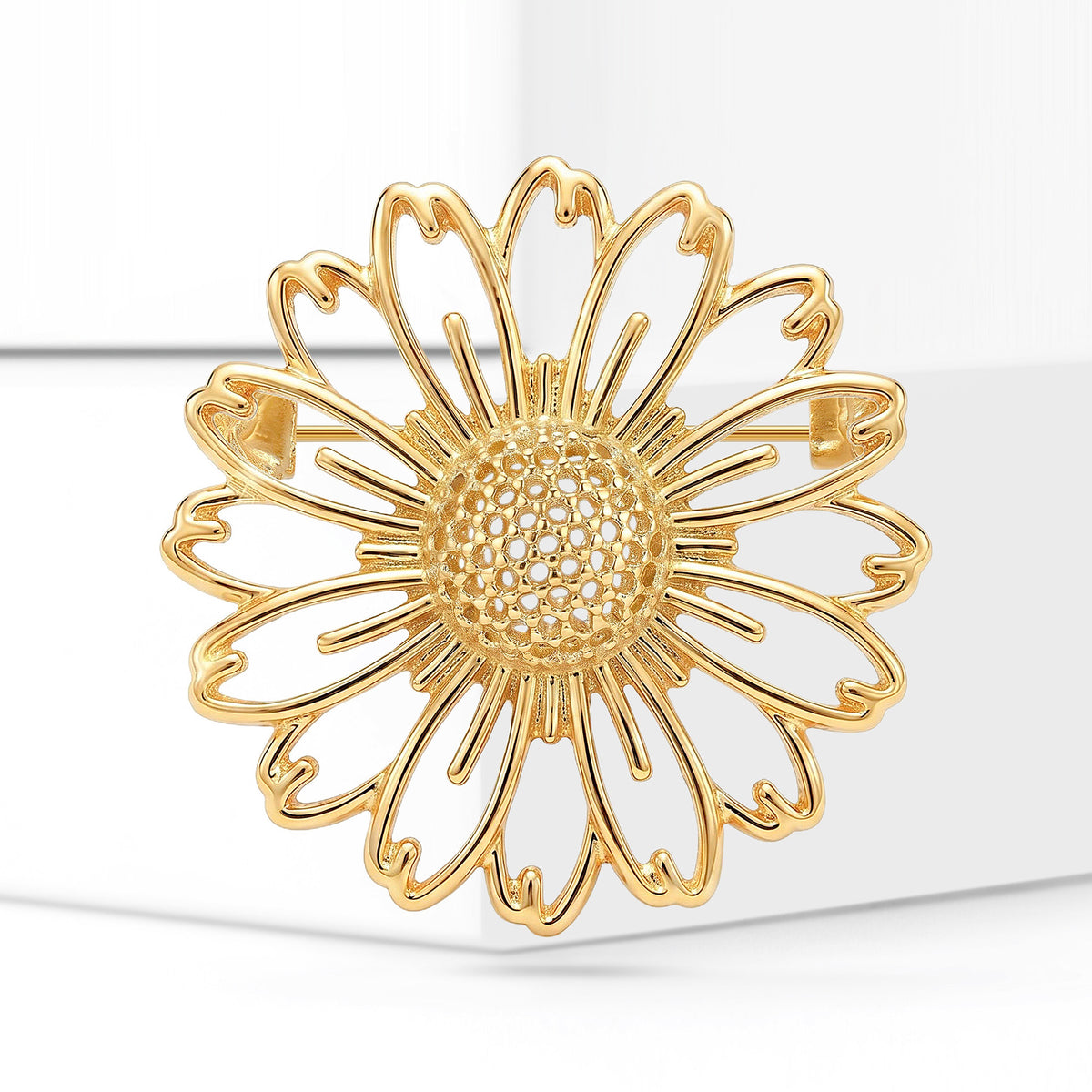 Daisy Outline Brooch