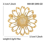 Daisy Outline Brooch