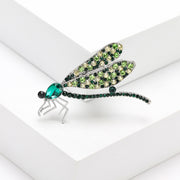 Green Dragonfly Brooch