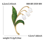 Lily of the Valley Brooch