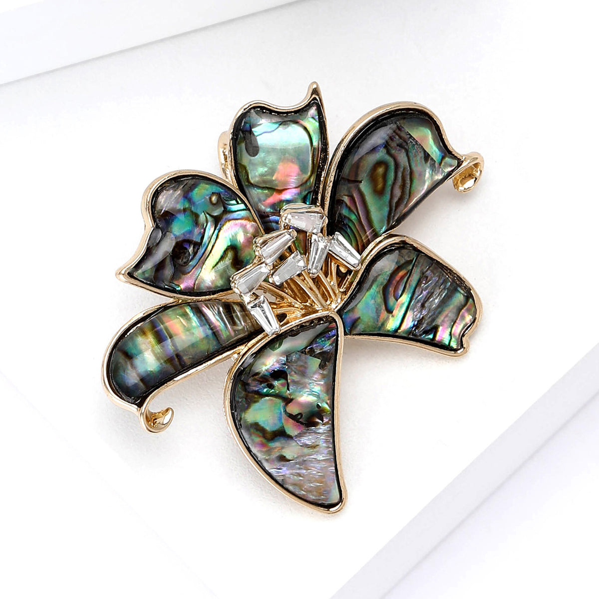 Ribbon Bouquet Brooch