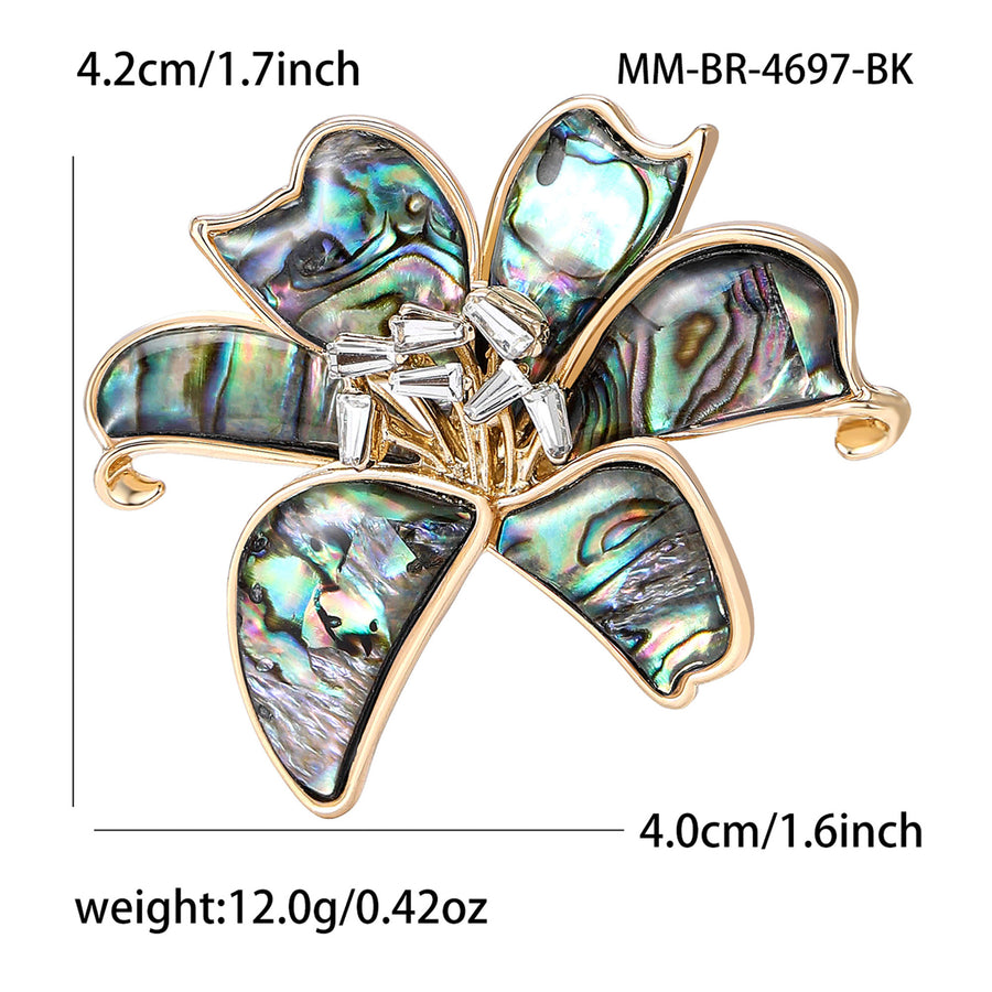 Ribbon Bouquet Brooch
